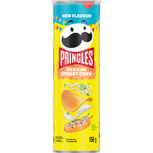 Pringles Mexican Street corn potato chips 156g CANADA