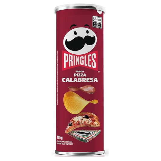 Pringles Pizza Calabresa potato chips 115g BRAZIL