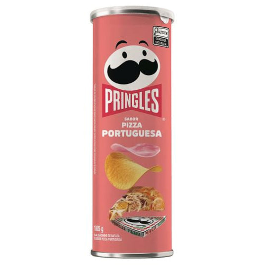 Pringles Pizza Portuguesa potato chips 115g BRAZIL