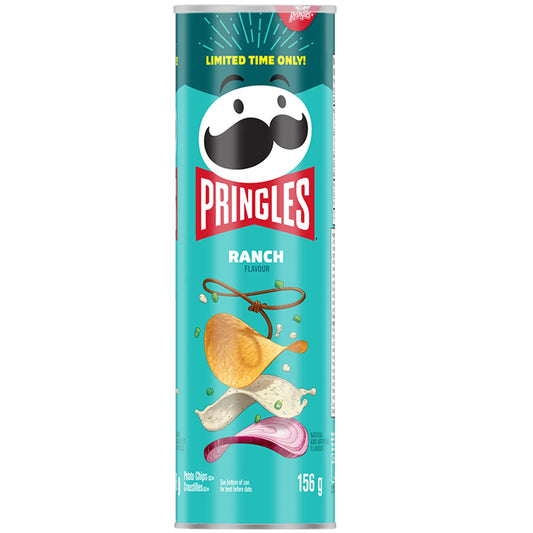 Pringles Ranch potato chips 156g CANADA