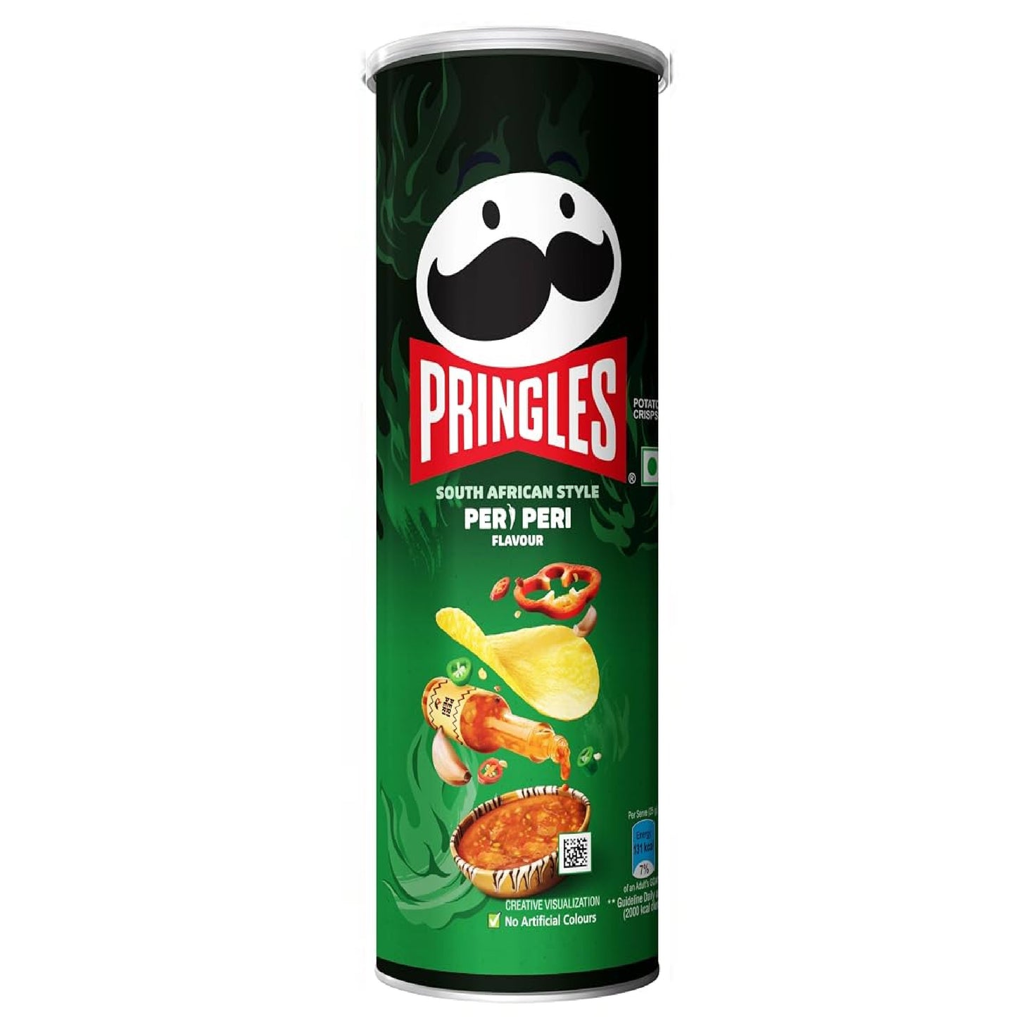 Pringles South African peri peri flavor potato Chips 102g MALAYSIA (FDA APPROVED)