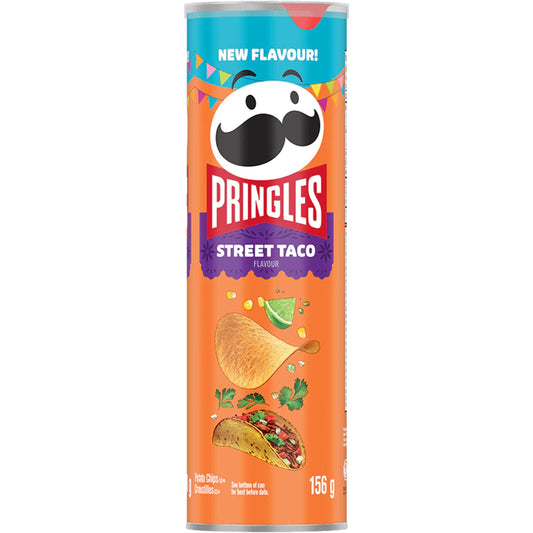 Pringles Street Taco potato chips 156g CANADA