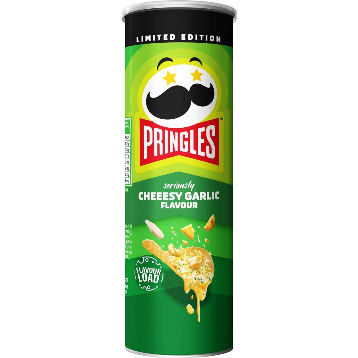 Pringles	Seriously Cheesy Garlic - 107g KOREA (FDA APPROVED)