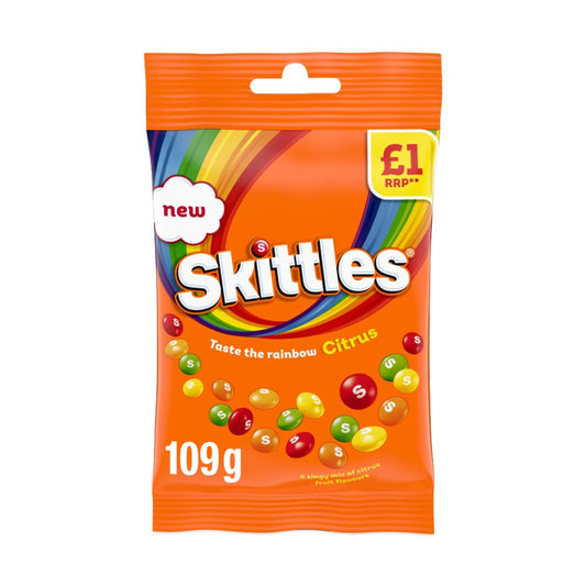 Skittles Citrus 109g UNITED KINGDOM
