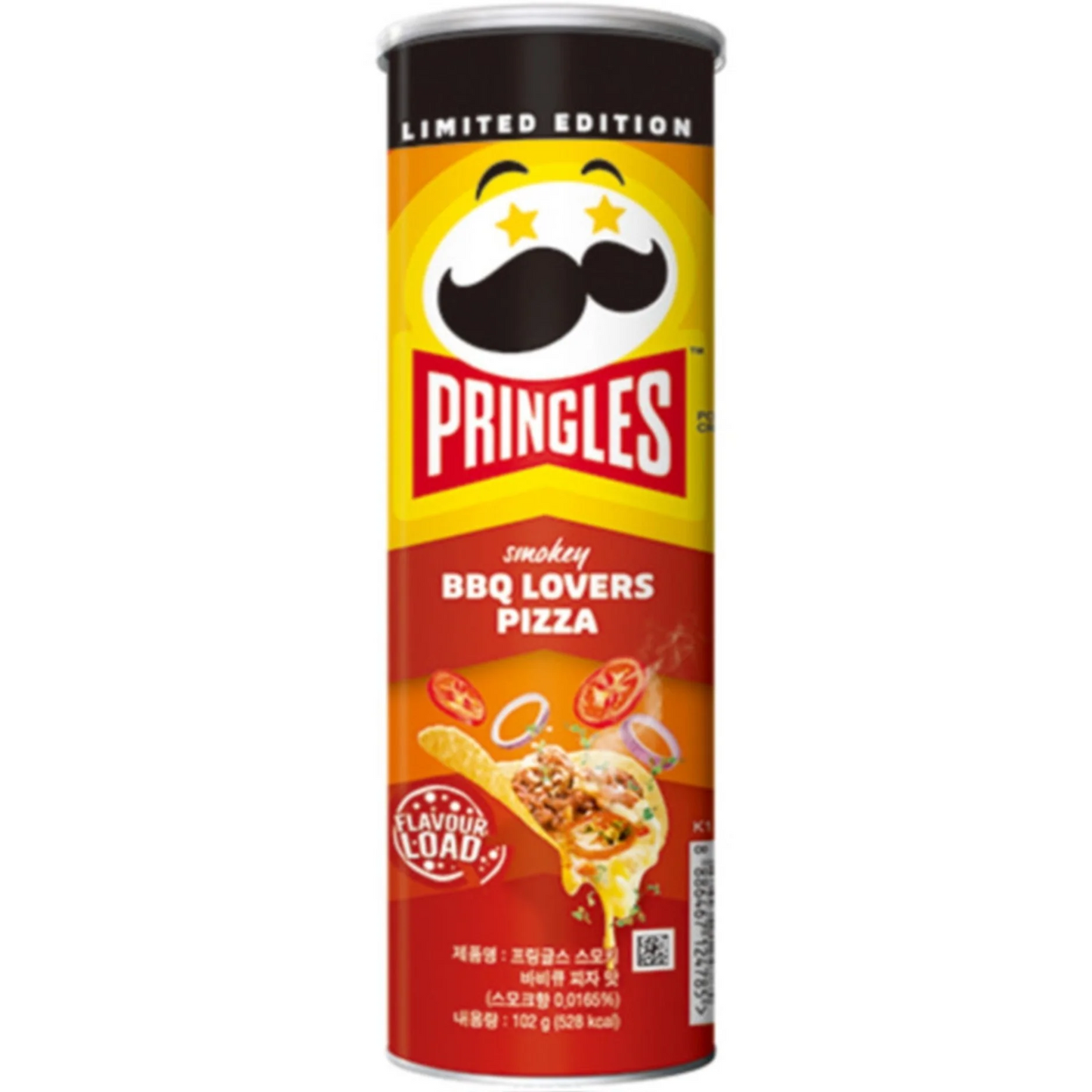 Pringles Smokey BBQ lovers Pizza - 107g KOREA (FDA APPROVED)