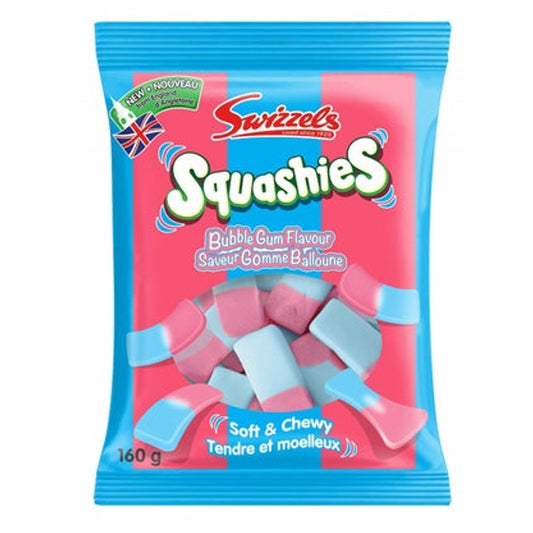 Squashies  Bubble gum 160g UNITED KINGDOM