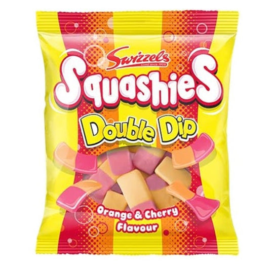 Squashies Orange and cherry 160g UNITED KINGDOM