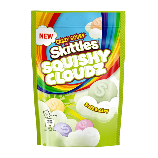 Skittles Squishy Sour Clouds 94g - UK