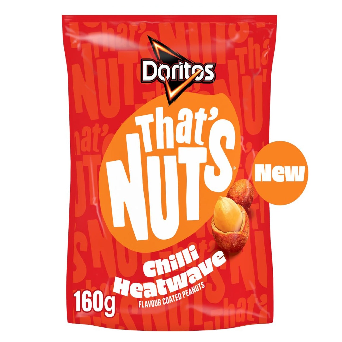 That’s Nuts Doritos Chilli Heatwave Flavored Coated Peanuts 160g UNITED KINGDOM (FDA APPROVED)