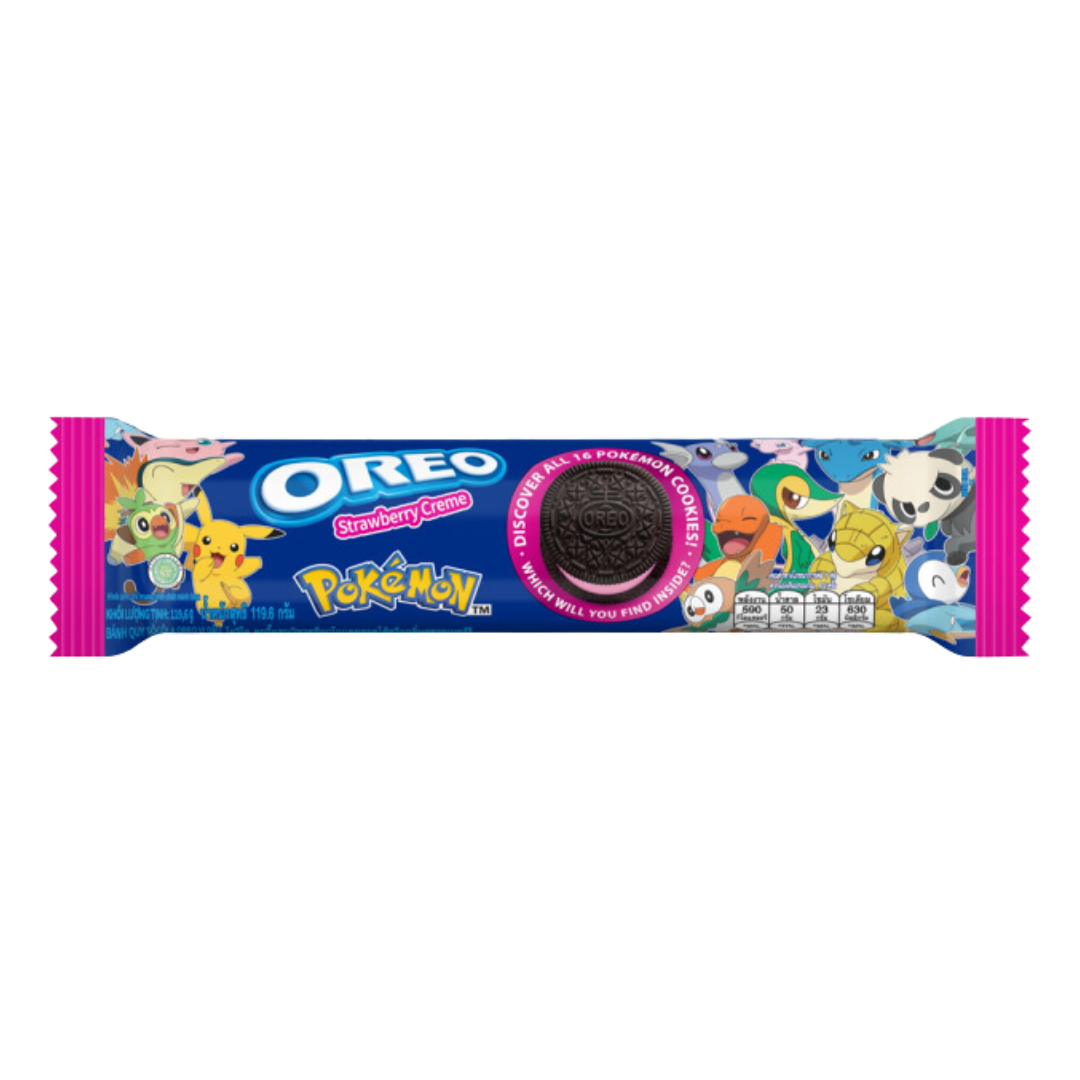Oreo Strawberry Creme 119g - Indonesia