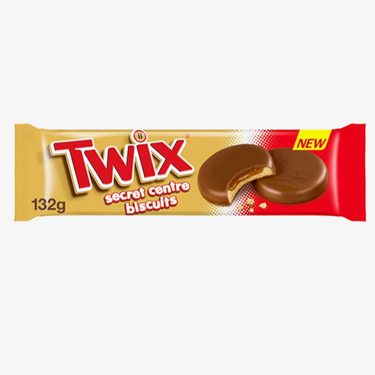 Twix Secret Centre Biscuits 132g - UK