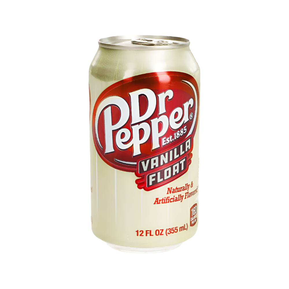 Dr Pepper Vanilla Float 355ml Case of 12 - USA (FDA APPROVED)