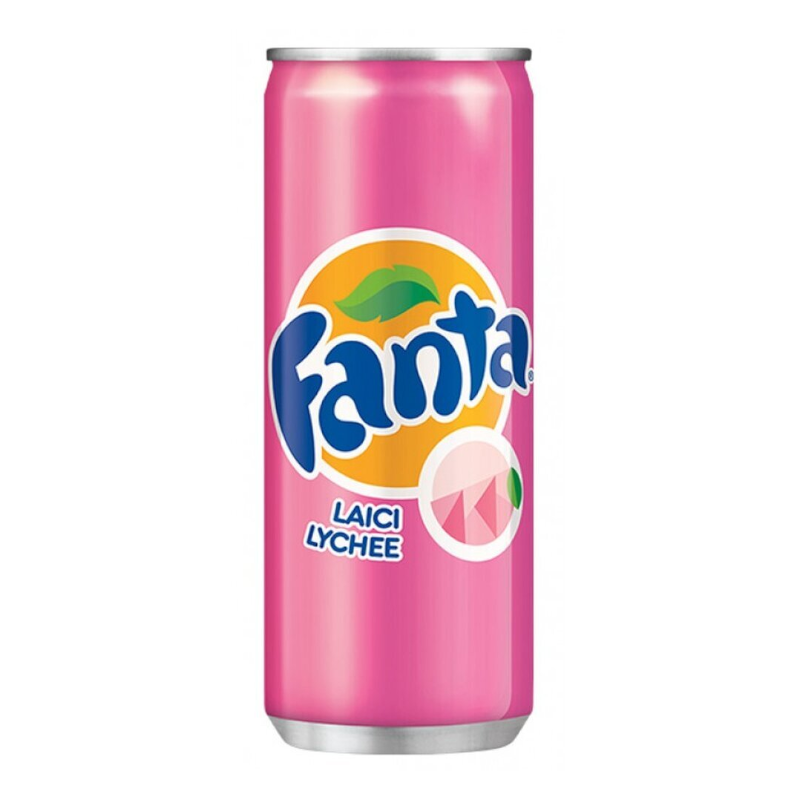 Fanta Lychee 320ml Case of 24 - Malaysia (FDA APPROVED)