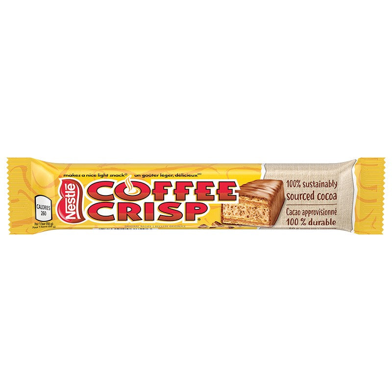 Nestle Coffee Crisp 50g Box of 48- Canada